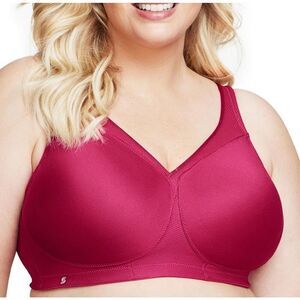 NEW Glamorise Plus Size MagicLift Seamless Sports Bra Wirefree 40DD